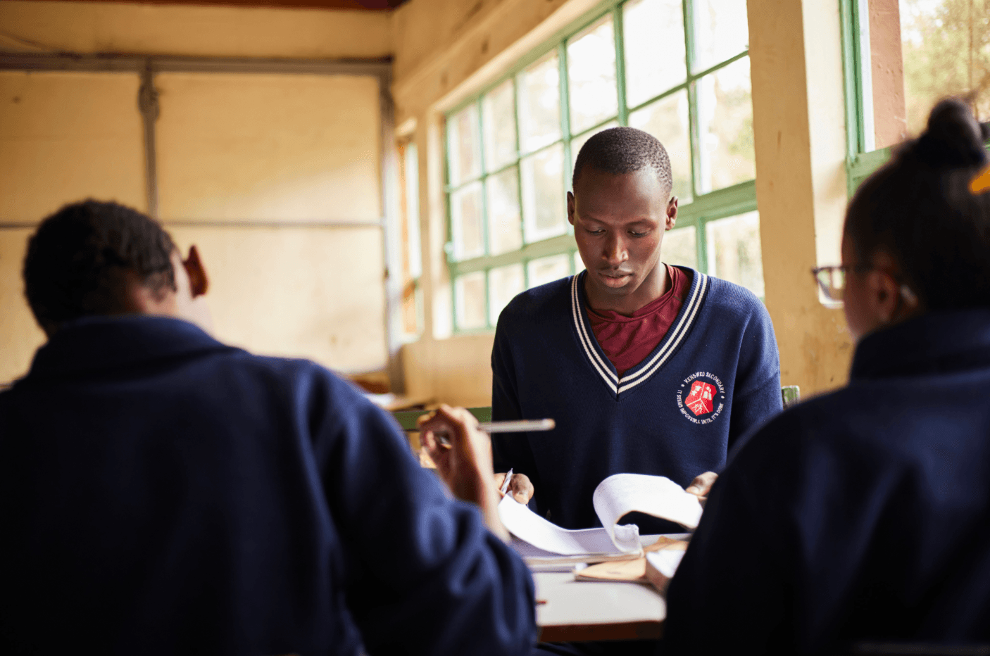 Studenter i Kenya på Kenswed